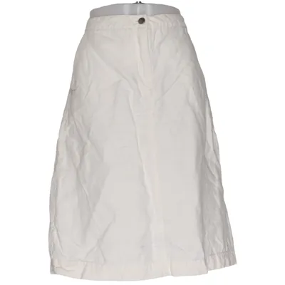 Jupe (Blanc) de SAND Basic Coton, Lin