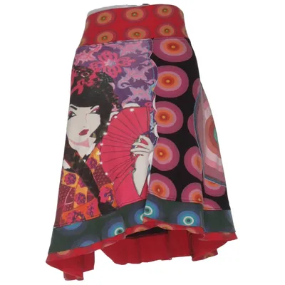 Rok (Roze, Lila, Meerkleurig) van Desigual
