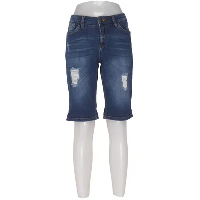 Short en jean (Bleu) de John Baner Coton, Élasthane, Polyester