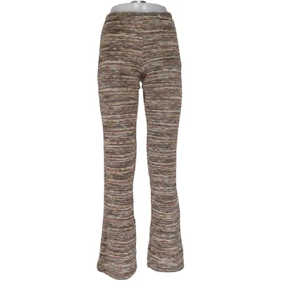 Broek (Bruin, Meerkleurig) van Alice by Belle Shoes Elastaan, Polyester, Viscose