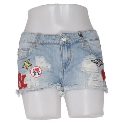 Denim shorts (Blauw, Meerkleurig) van Fishbone