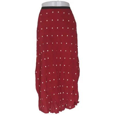 Maxi nederdel (Rød, Hvid) fra Kiabi Viscose