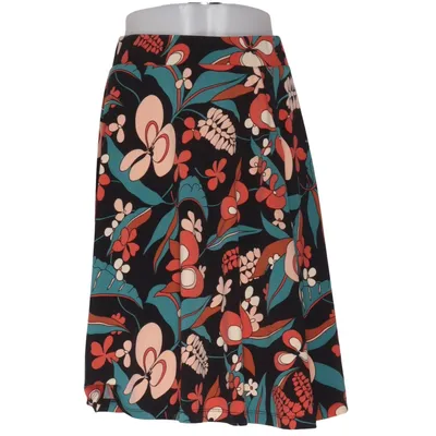 Rok (Zwart, Meerkleurig) van King Louie Elastaan, Polyester