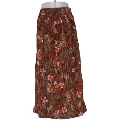 Långkjol (Brun, Flerfärgad) från Not Polyester, Viskos