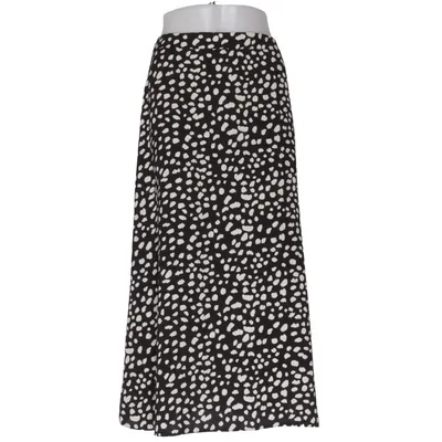 Jupe longue (Noir, Blanc) de Stimma Polyester, Viscose