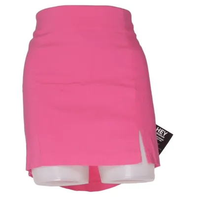 Kjol (Mini Slit Skirt) från NLY Trend Bomull, Elastan, Viskos