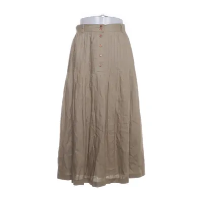 Skirt (Beige) from Hirsch Linen, Viscose