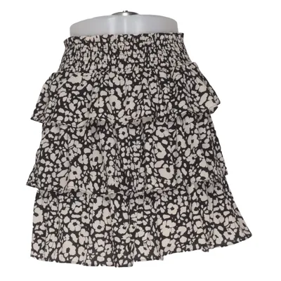 Skirt (Black, White) from By Clara Paris Polyester