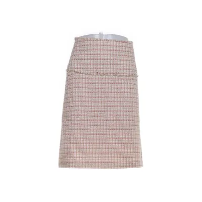 Kjol (Vit, Flerfärgad) från Åhléns + Akryl, Polyester