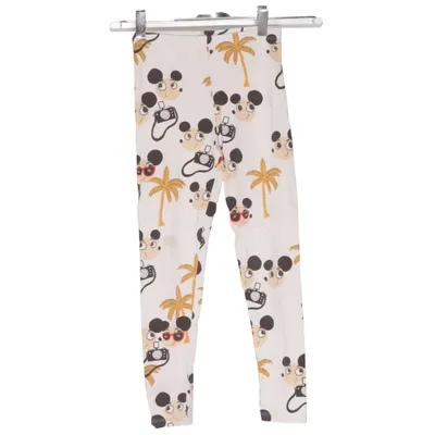 Leggings (Wit, Meerkleurig) van Mini Rodini Katoen, Elastaan