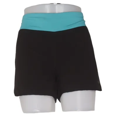 Sports shorts (Black, Turquoise) from Vittorio Rossi Elastane, Polyester