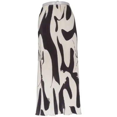 Långkjol (Svart, Beige) från Shein