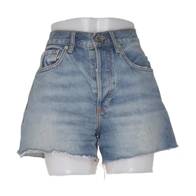 Short en jean (Bleu) de Zara Coton