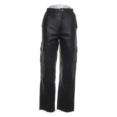 Pantalon en cuir (Noir) de Deadwood Cuir, Polyester recyclé