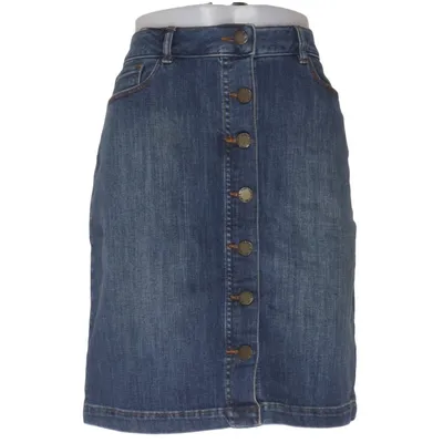 Spijkerrok (Blauw) van Fat Face Katoen, Elastaan