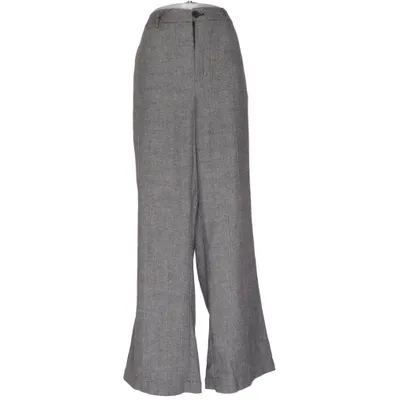 Pantalon patte d'éléphant (Gris) de Kaffe Curve Polyester, Laine