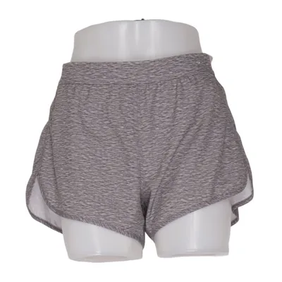Short de sport (Gris) de Sophia Thiel Élasthane, Polyester