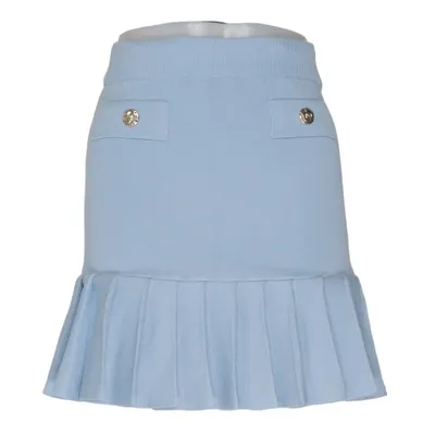 Skirt (Blue) from By Clara Paris Polyester, Viscose