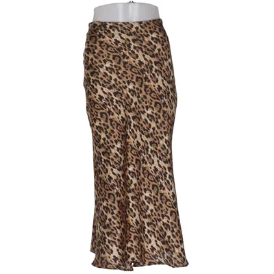 Långkjol (Brun, Svart) från Zara Polyester