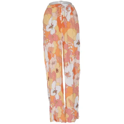 Palazzobukser (Gul, Orange, Flerfarvet) fra Mango Polyester, Viscose