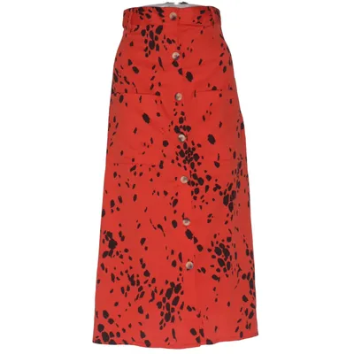 Jupe longue (Rouge, Noir) de Wednesday's Girl Polyester