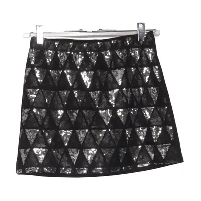 Jupe (Noir, Argent) de Guess Kids Polyester