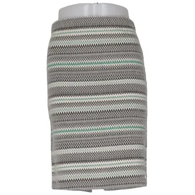 Jupe (Noir, Blanc, Vert) de Angelle Milan Coton, Élasthane, Polyester