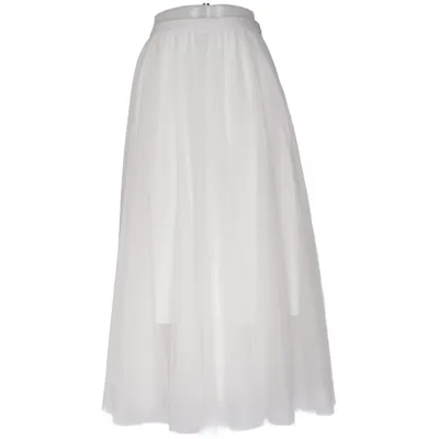 Tule rok (Wit) van Azara Paris Polyester