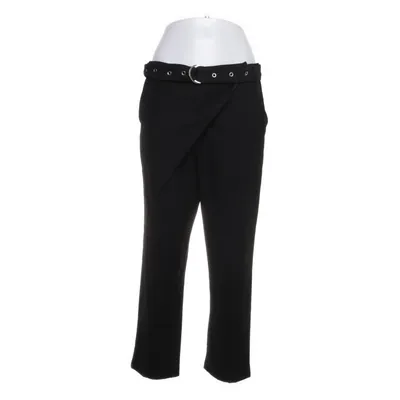 Broek (Zwart) van Ivana Santacruz x NA-KD Elastaan, Polyester