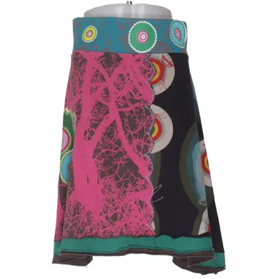 Skirt (Pink, Blue, Multicolored) from Desigual Cotton