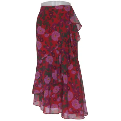 Jupe portefeuille (Rouge, Violet, Vert) de Keepsake Élasthane, Polyester