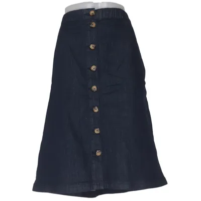 Denim skirt (Blue) from Pure by Ulla Popken Cotton, Elastane