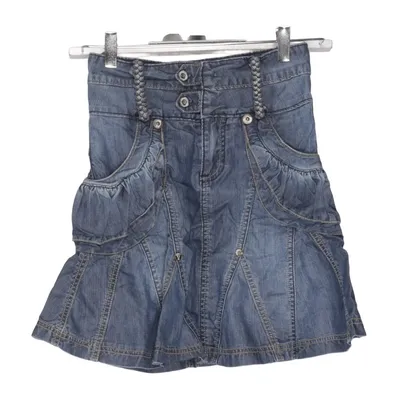 Jupe en jean (Bleu) de Vingino Jeans Coton, Tencel
