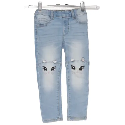 Jeans (Blå) från Lab Industries Bomull, Elastan, Polyester