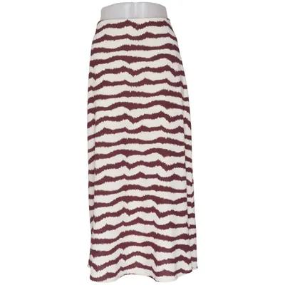 Maxi skirt (Brown, White) from Dobber Polyester