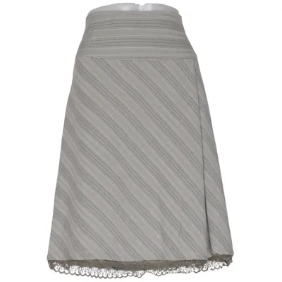 Kjol (Grå) från Tippy Elastan, Polyester, Viskos