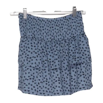 Skort (Blauw, Zwart) van Zara Elastaan, Polyester