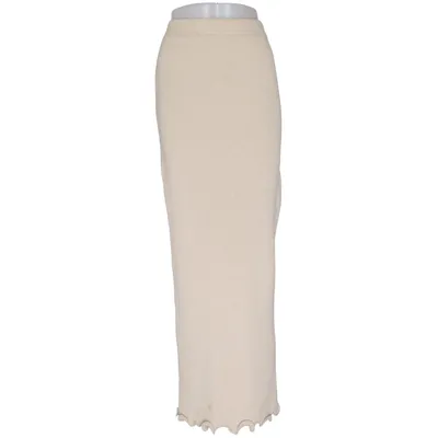 Maxi skirt (Beige) from Sndys Polyamide, Viscose