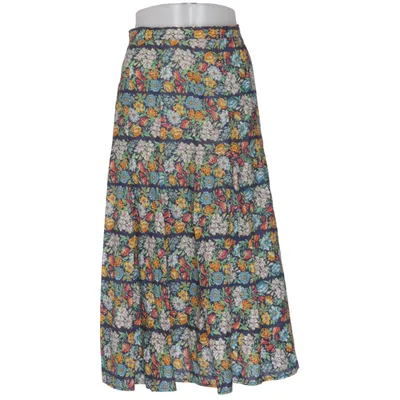 Jupe longue (Bleu, Multicolore) de Daks Coton