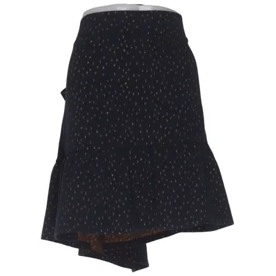 Jupe (Bleu, Orange, Multicolore) de Tu Woman Élasthane, Fibre métallique, Polyester, Viscose