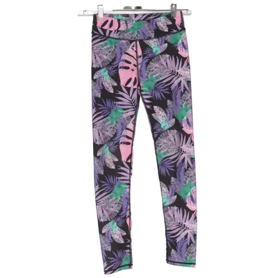Sportleggings (Zwart, Meerkleurig) van Iconic Elastaan, Polyester