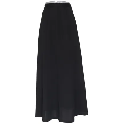 Maxi nederdel (Sort) fra Lundberg & Wester Polyester