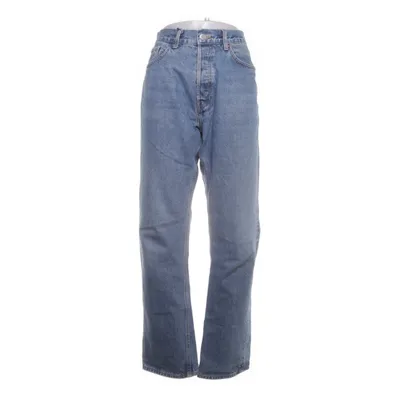 Spijkerbroek (Space Relaxed Straight Jeans) van Weekday Katoen