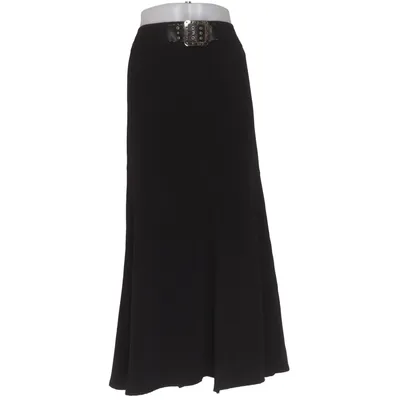 Jupe longue (Noir) de Voglia Élasthane, Polyester, Viscose