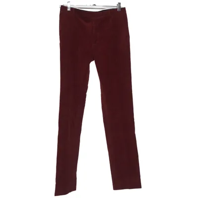 Pantalon en velours (Rouge) de Nikolaj d’Étoiles Coton, Élasthane