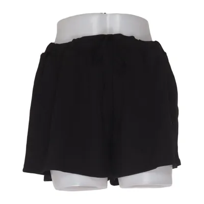 Korte broek (Zwart) van Flora Elastaan, Polyester, Viscose