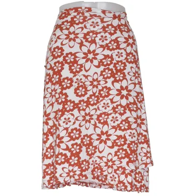 Wrap skirt (Brown, White) from Bara Glad Viscose, Elastane