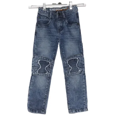 Spijkerbroek (Blauw) van Dopo Dopo Katoen, Polyester