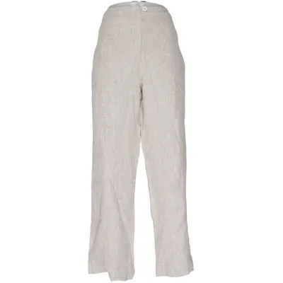 Pants (Beige) from Gunilla Pontén Cotton, Linen