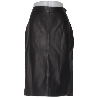 Nederdel (Sort) fra Depeche Læder, Polyester